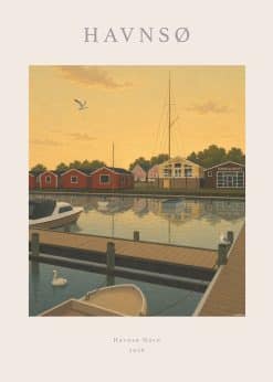 Havnsø Havn Plakat