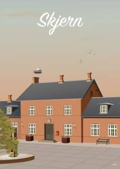 Skjern Station Plakat