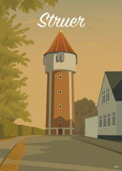 Struer Det Gamle Vandtårn Plakat