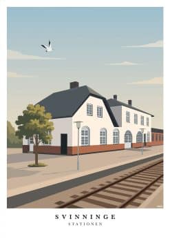 Svinninge Station Plakat