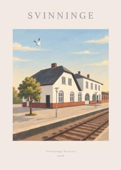 Svinninge Station Plakat